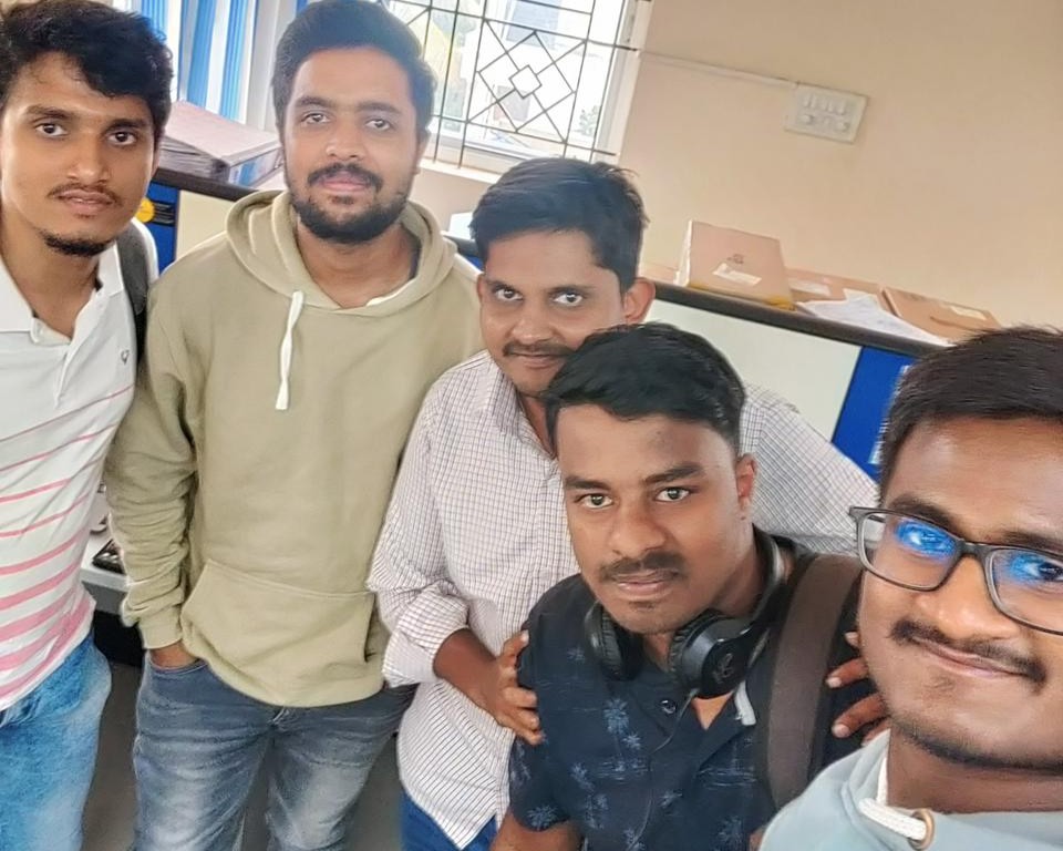 Ashwanth at Scontinent Internship